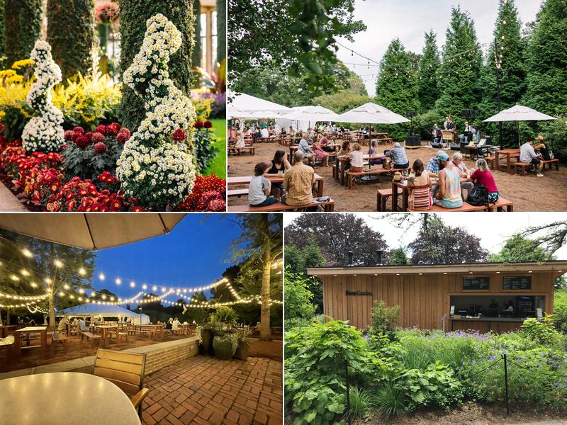 Beer Garden at Longwood Gardens