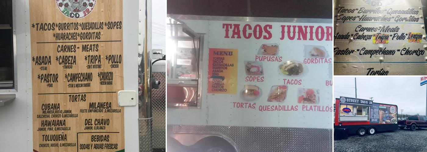 Tacos Junior Menu