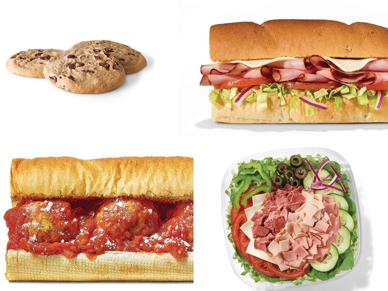 Subway Menu