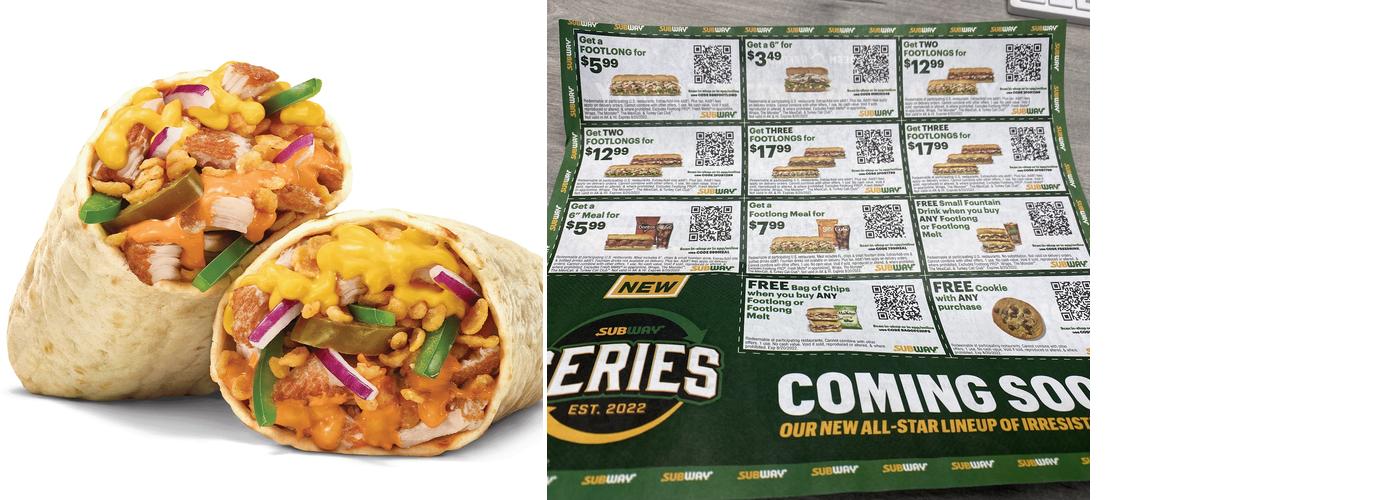 Subway Menu