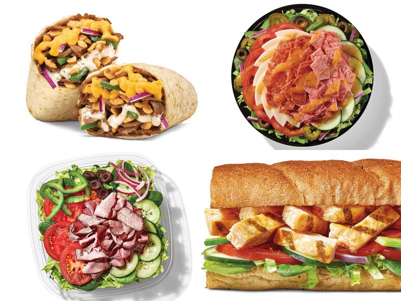 Subway Menu