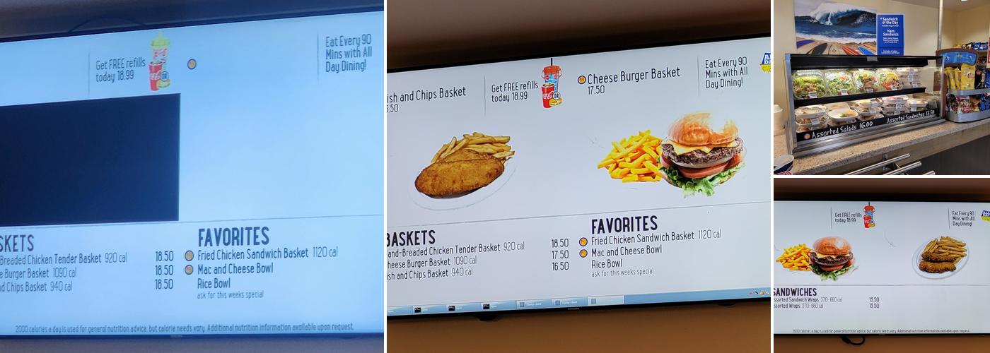 Longboard's Grill Menu