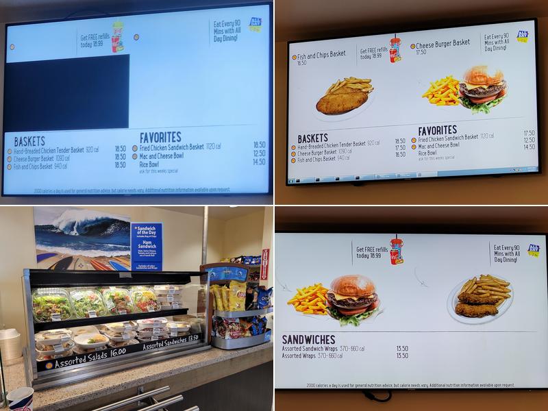 Longboard's Grill Menu