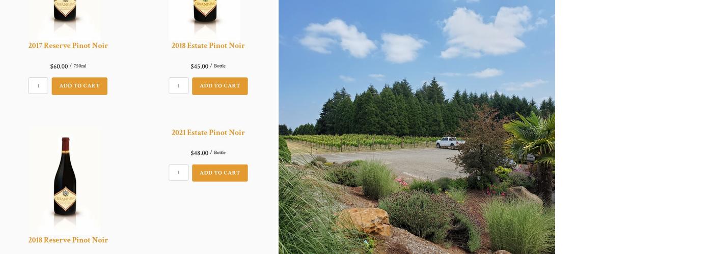 Cubanisimo Vineyards Menu