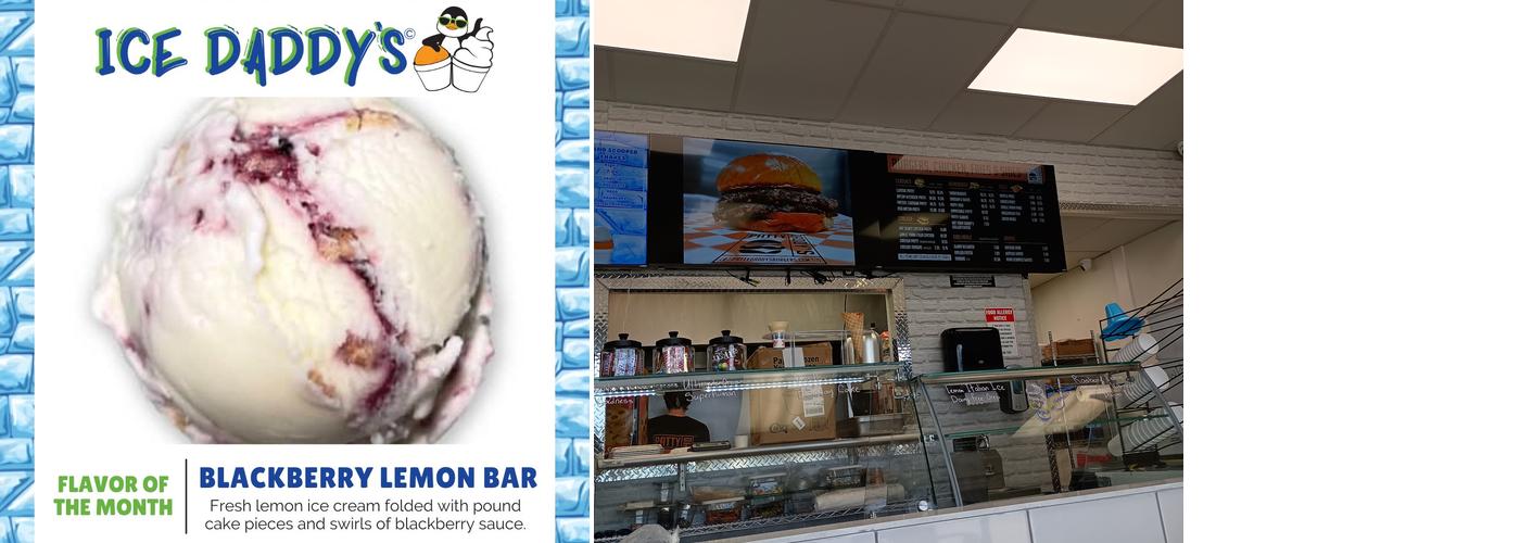 Ice Daddy's Frozen Treats Menu