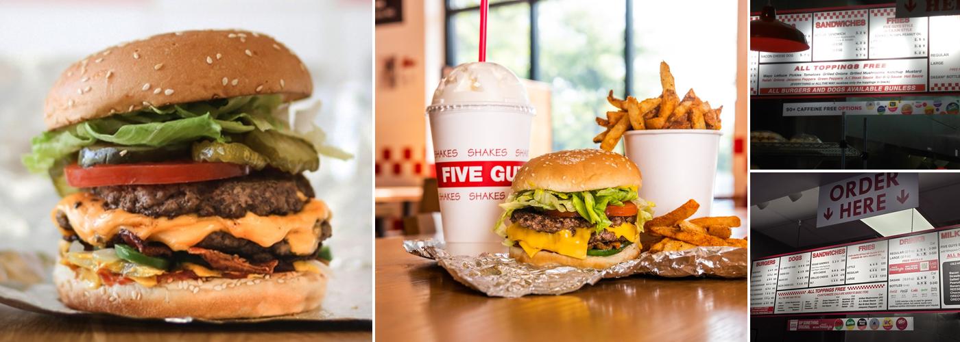 Five Guys Menu