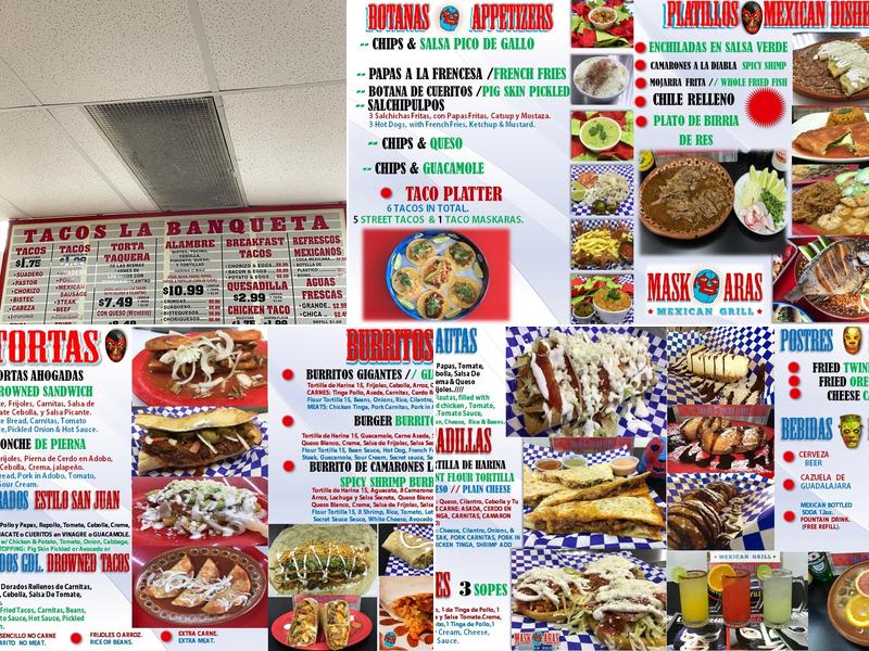 Real Mexican Tacos Menu