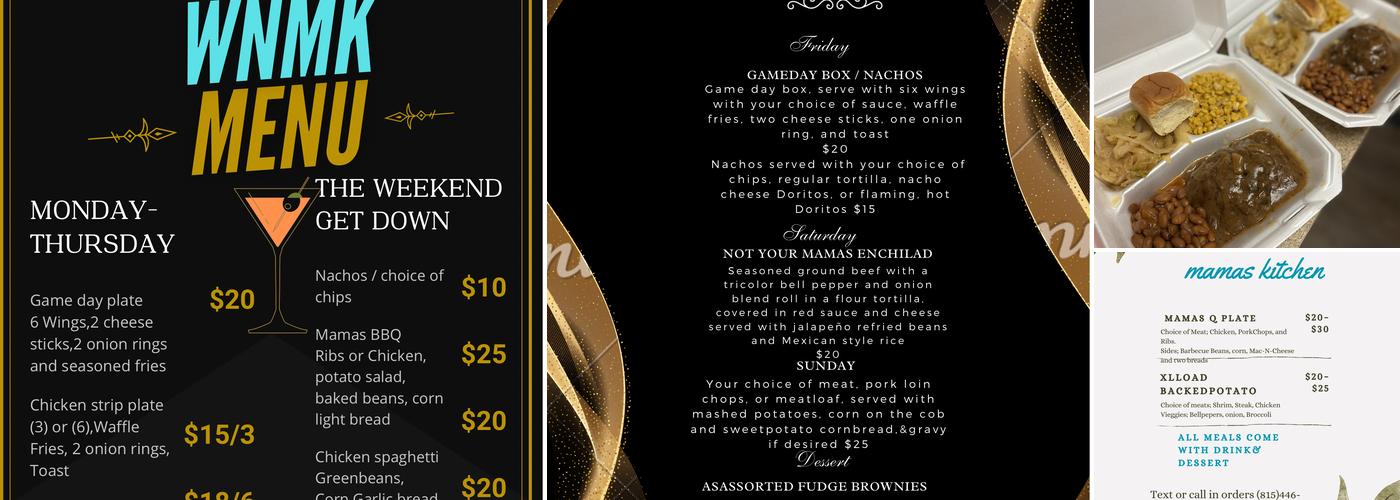 What’s in mamas kitchen Menu