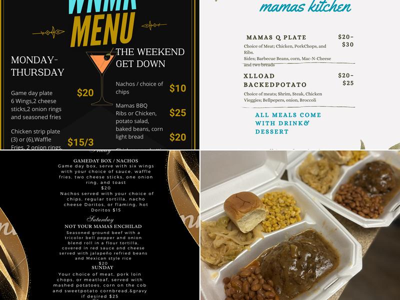 What’s in mamas kitchen Menu