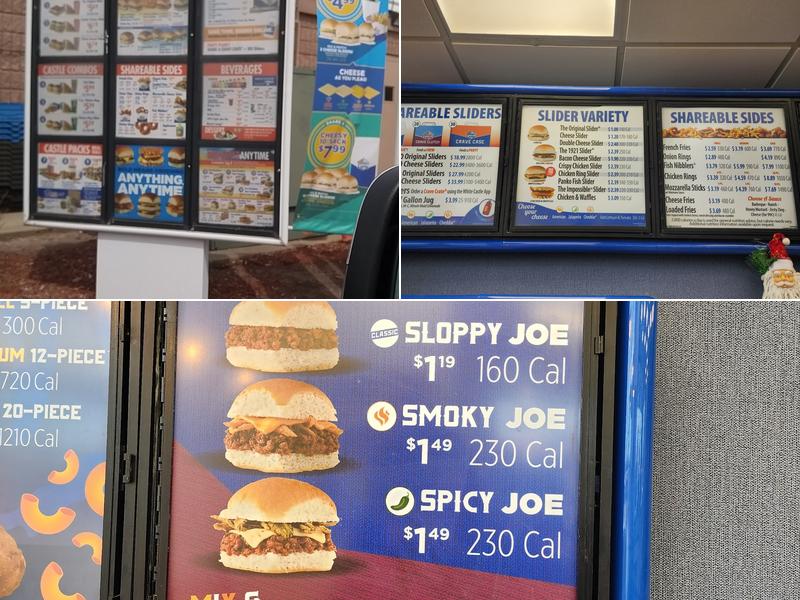 White Castle Menu