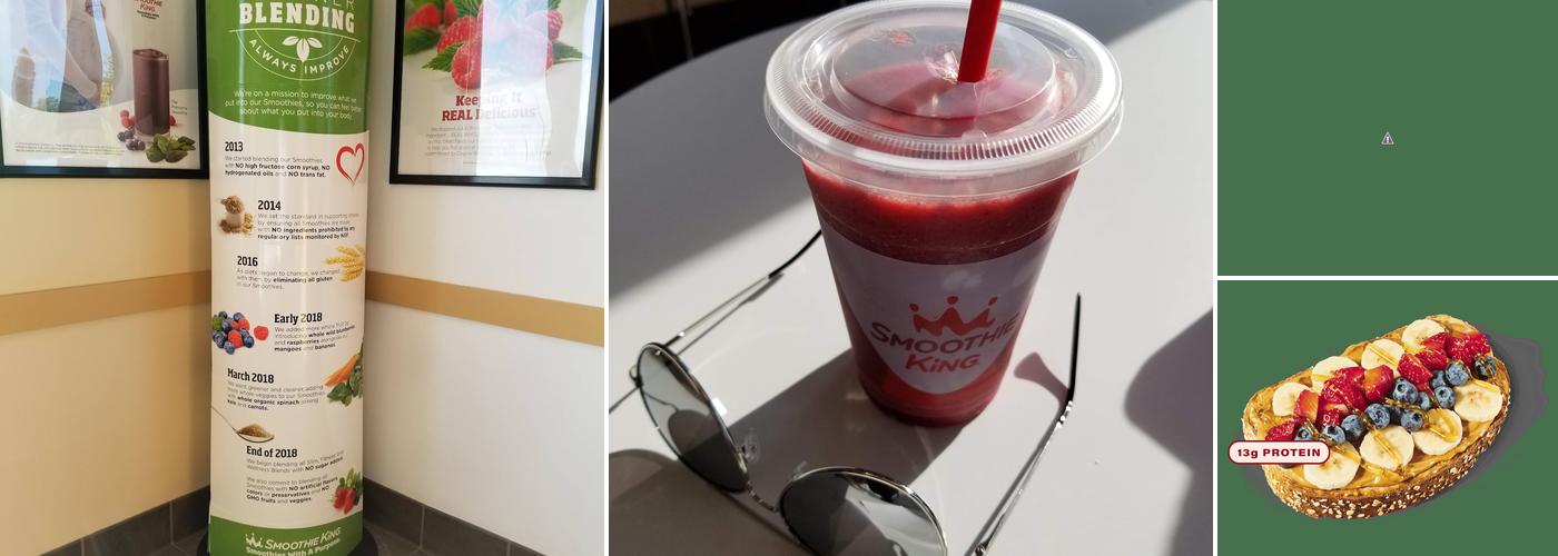 Smoothie King Menu