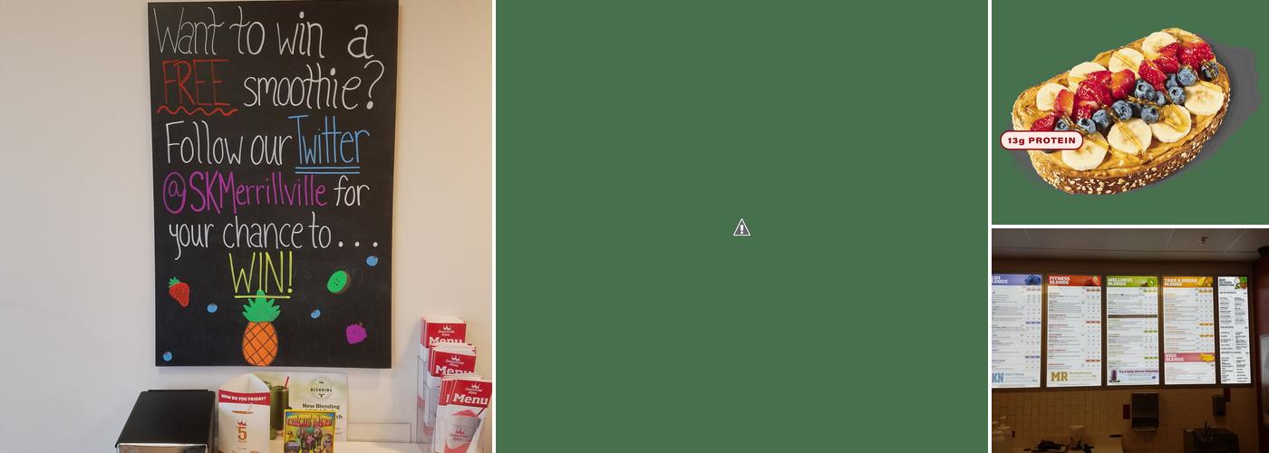 Smoothie King Menu
