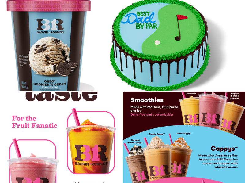 Baskin-Robbins Menu