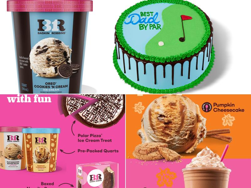 Baskin-Robbins Menu