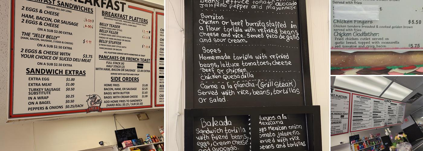 M&A Latin Deli & Grocery Menu