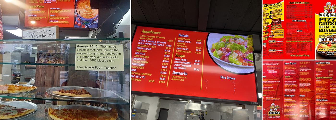 Ebenezer Menu