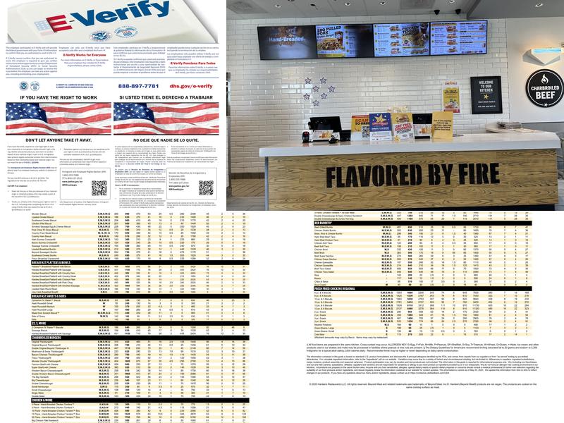 Hardee's Menu