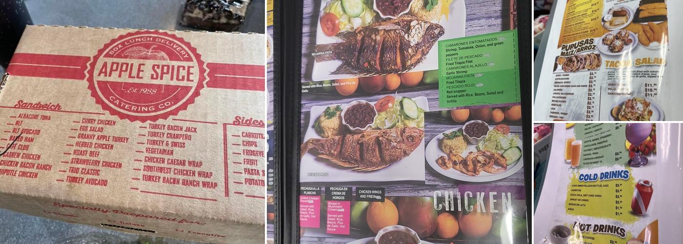 EL RINCONCITO SALVADORENO - LAPLATA Menu