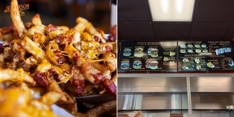 Jefferson Fry Company Menu