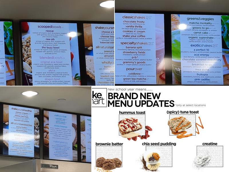Shake Smart Menu