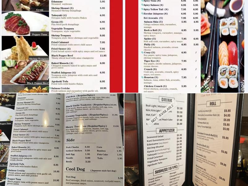 Toki Menu