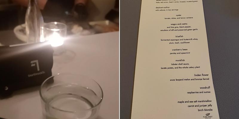 Pearl Street - A Modern Snack Bar Menu