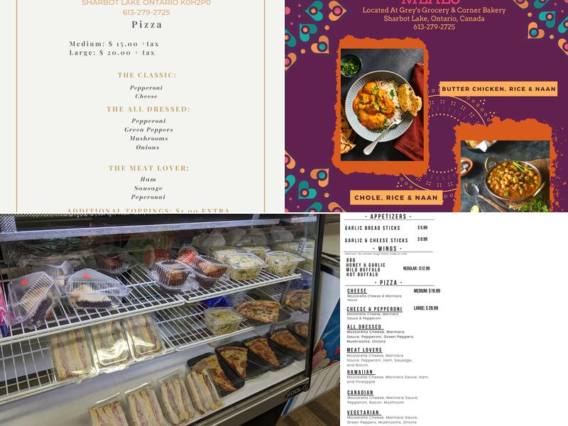 Gray's Grocery & Corner Bakery Menu