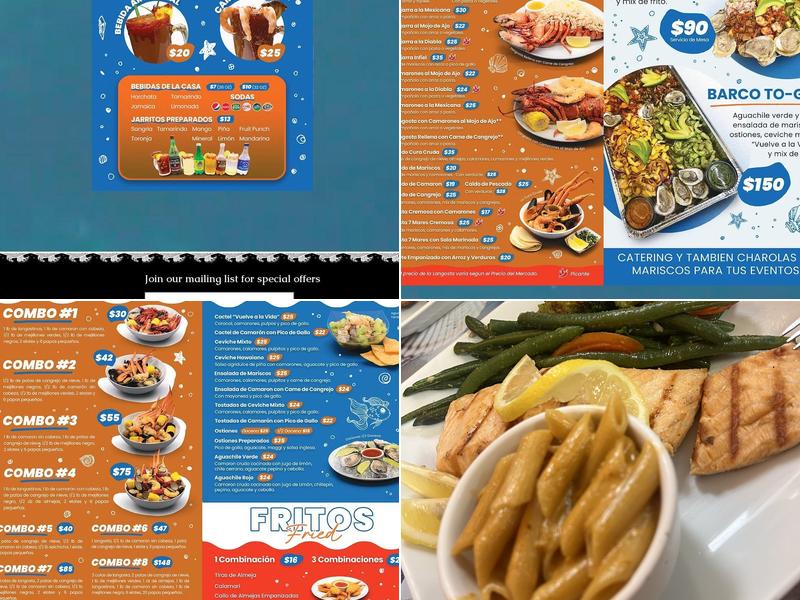 Seafood lovers fried (el compitas) Menu