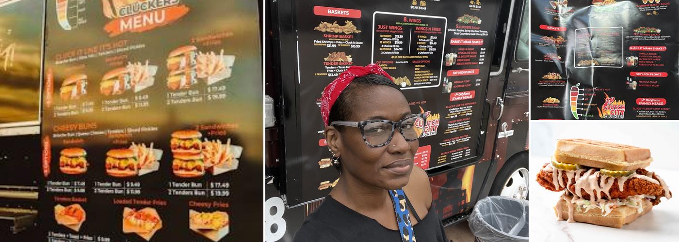 Clutch City Cluckers Menu