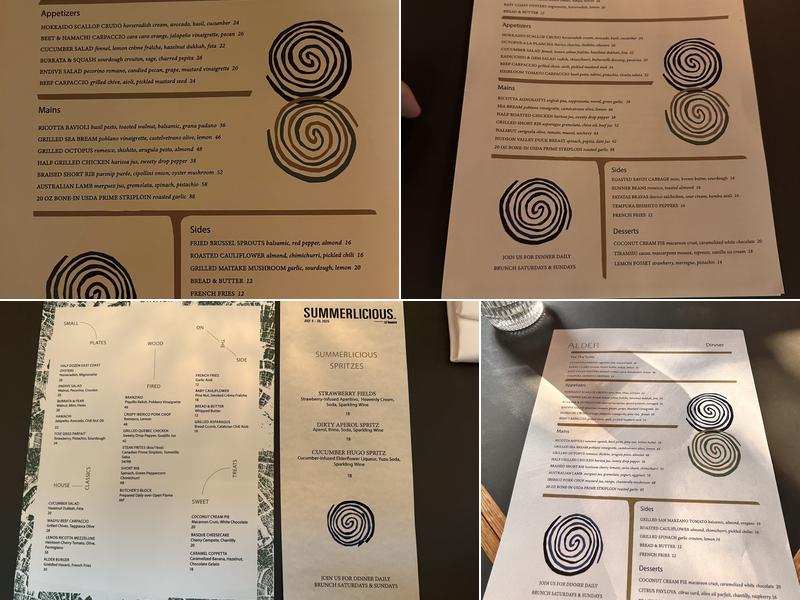 Alder Menu