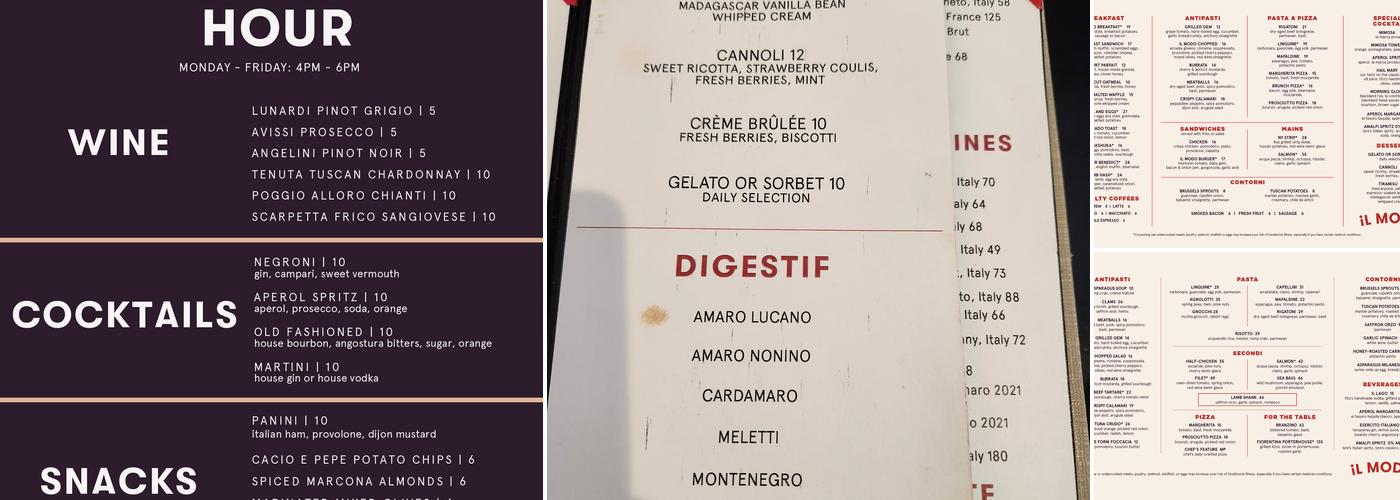 il Modo Menu