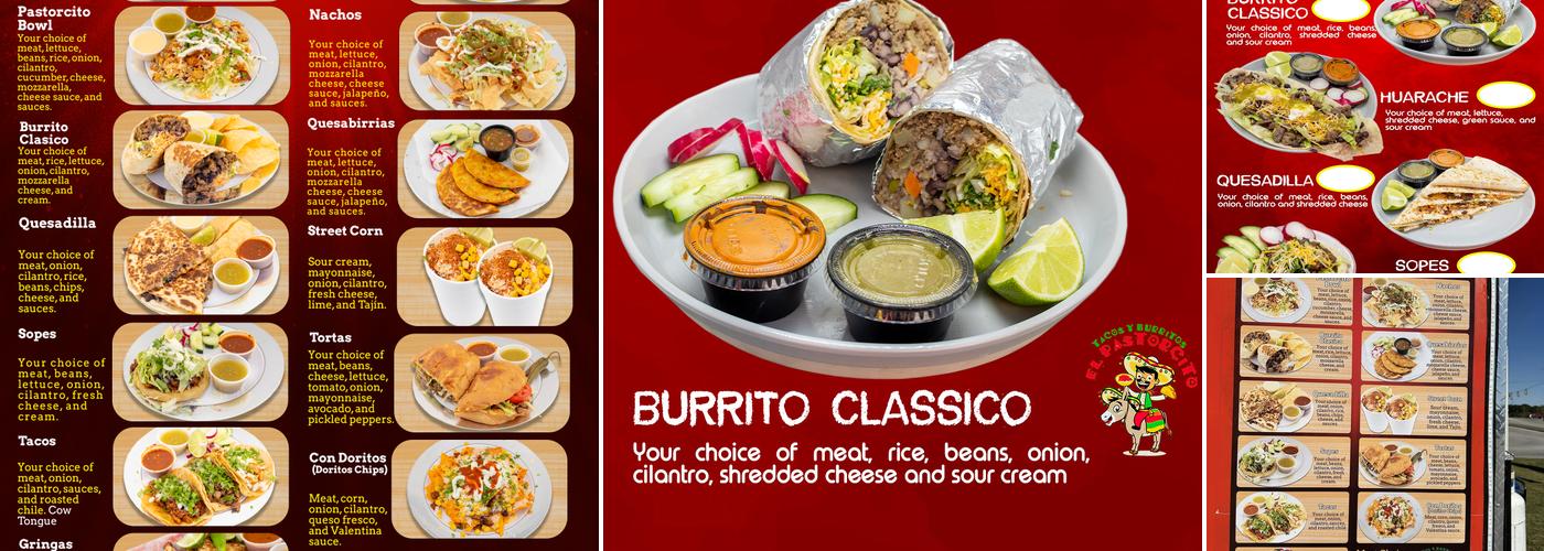 El Pastorcito Taco Truck Menu