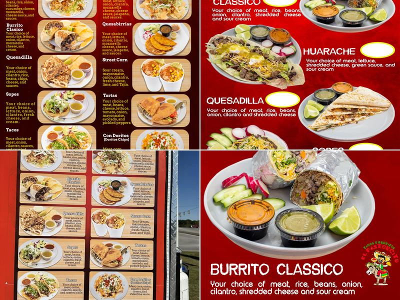 El Pastorcito Taco Truck Menu