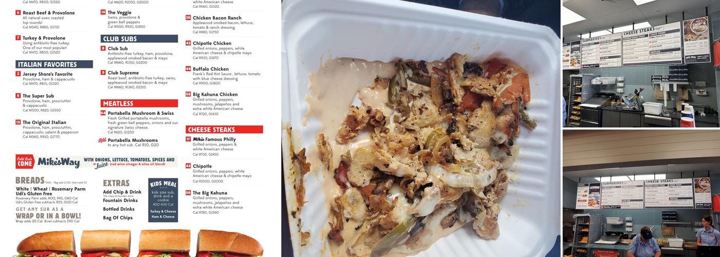 Jersey Mike's Subs Menu