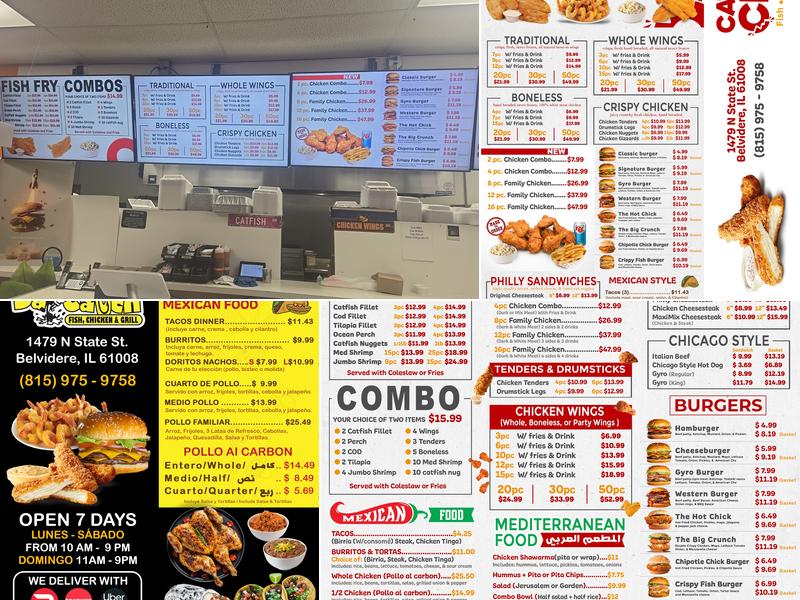 Da catch Fish & Chicken - Belvidere Menu