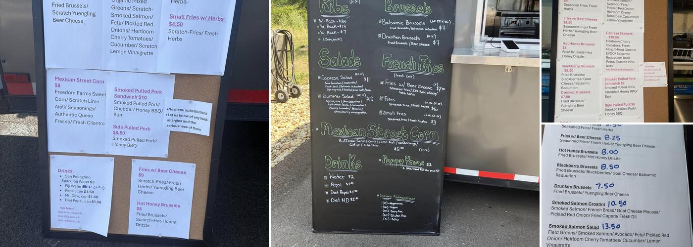 Zach's Scratch-Made Kitchen LLC Menu