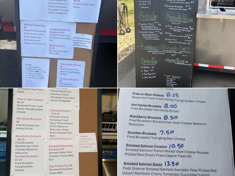 Zach's Scratch-Made Kitchen LLC Menu