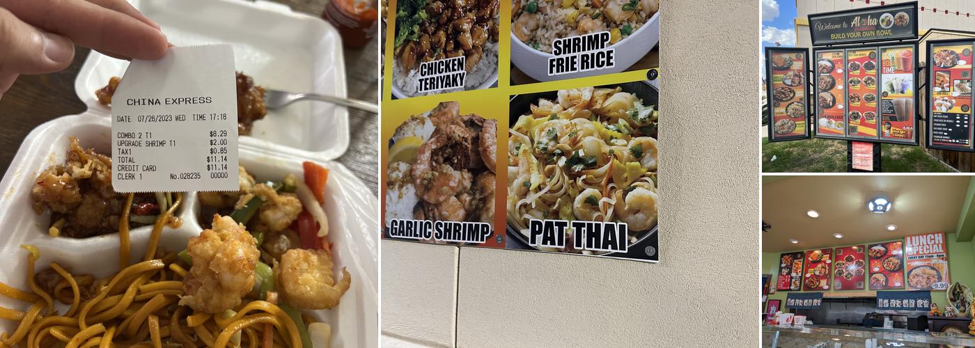 China Express Menu