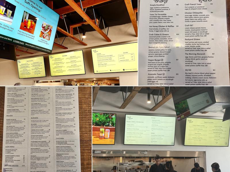 The Third Place Global Eatery Menu