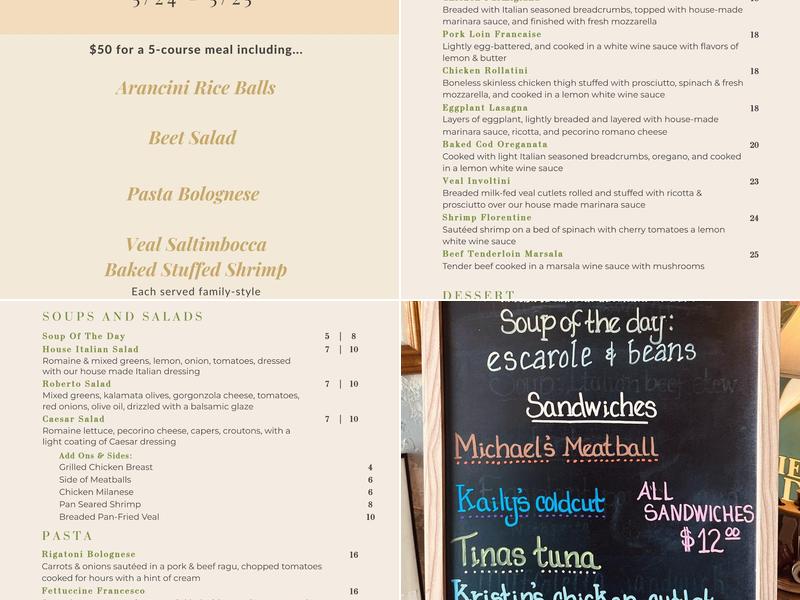 Figlio Menu