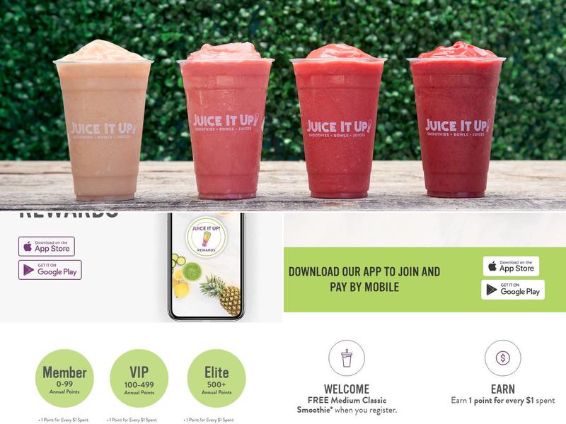 Juice It Up! TSU Food Court Menu