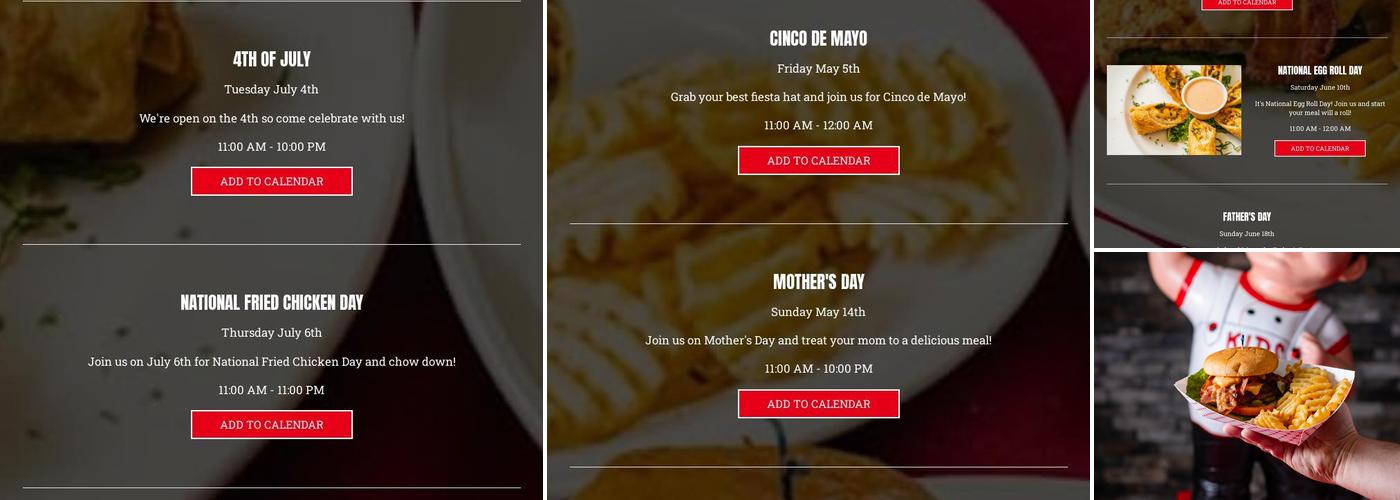 Kips Local Kitchen Menu