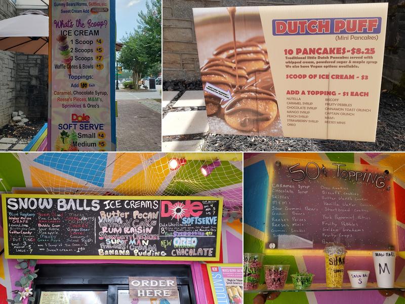 Frozen Bitez Menu