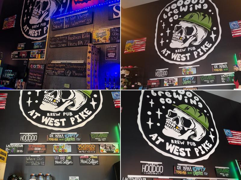 Voodoo Brewing Co. at West Pike Menu