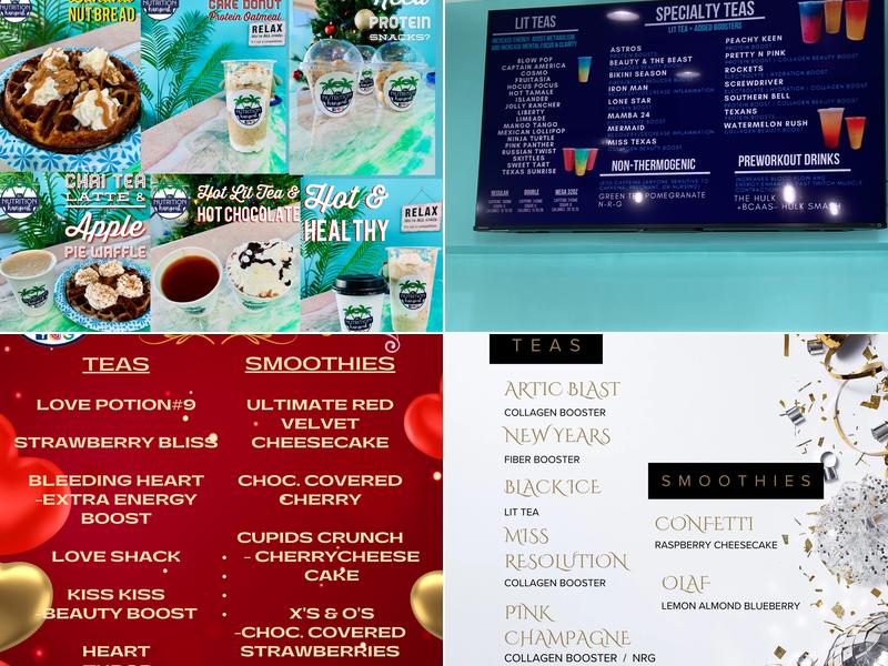 The Nutrition Hangout- Smoothie & Energy Bar Menu