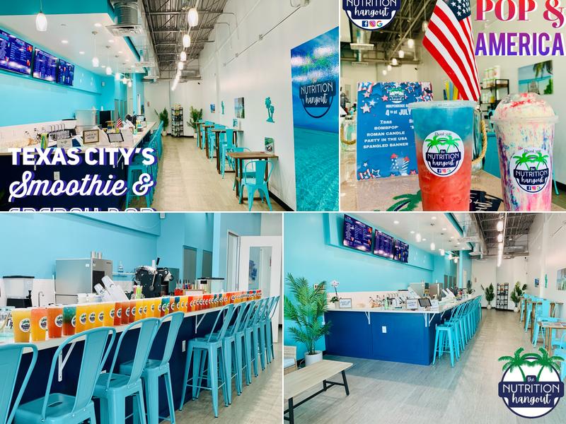 The Nutrition Hangout- Smoothie & Energy Bar 9300 Emmett F Lowry Expy Suite 120, Texas City