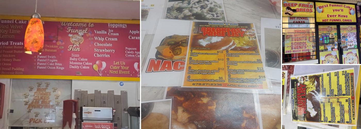 Funnel o fun Menu