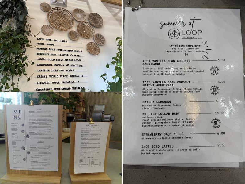Fruit Loop Menu