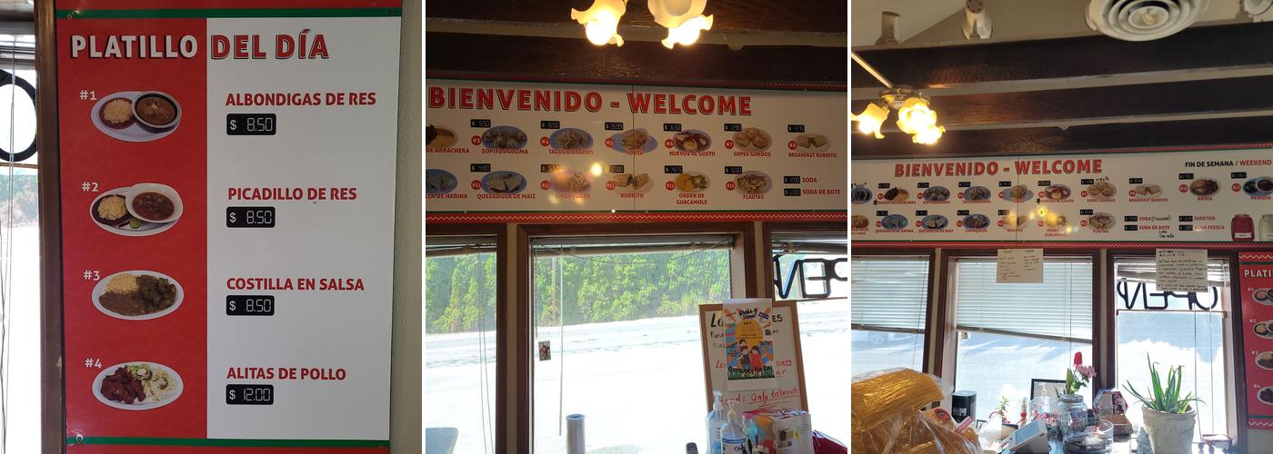 Los volcanes panaderia y lonches Menu