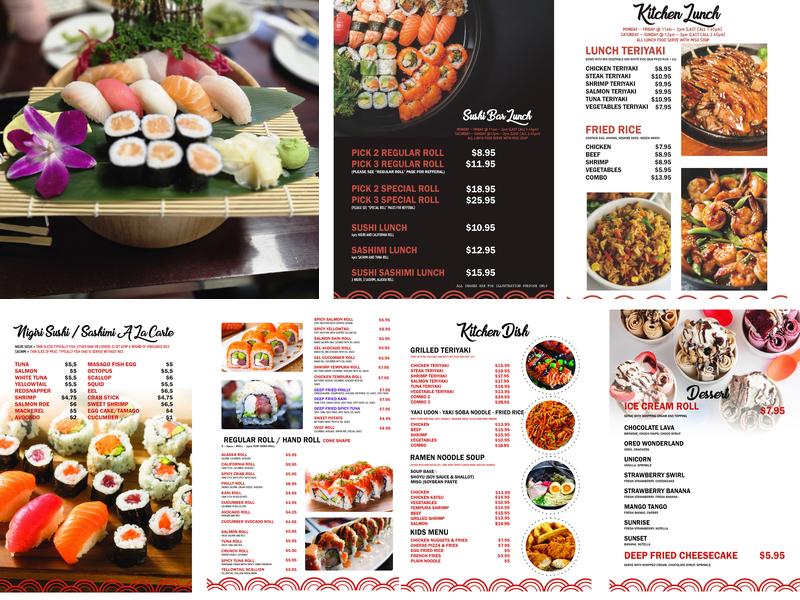 Toko Sushi & Boba Menu